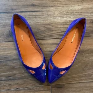 Via Spiga suede flats